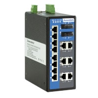 3onedata industrial switch l2 managed industrial ethernet switch ies6116 16 port 100m din rail mounting