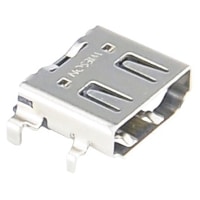 elmacon wieson hdmi 20 connector g3168 73 mid mount insert molding stainless steel right angle smt