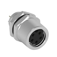 elmacon wieson waterproof m8 sensor connector ac3402 16110000 00 5pin ip67 panel mount female