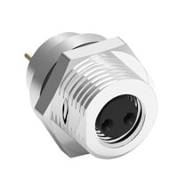 elmacon wieson waterproof m8 sensor connector ac3402 1614000 00 2pin ip67 panel mount female